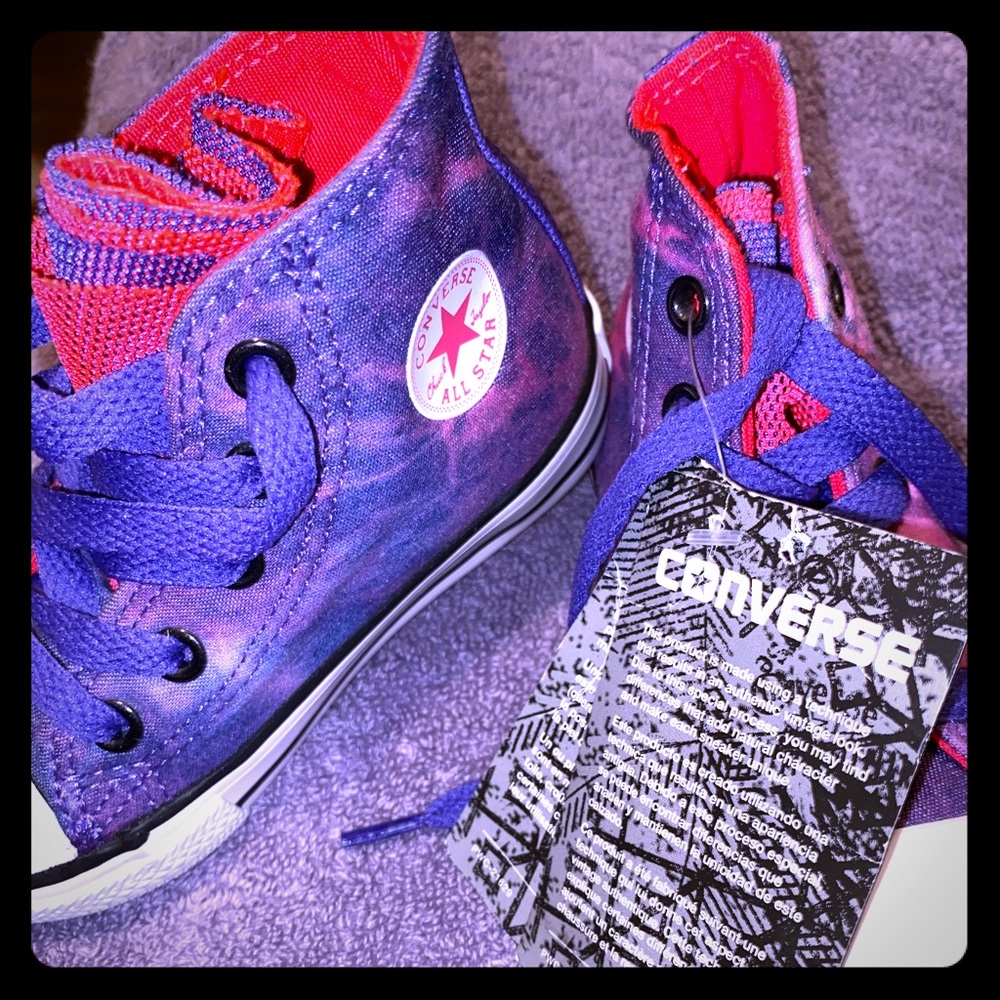 The-die hi top toddler converse